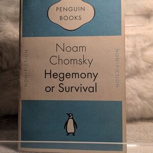 Penguin Books 'Hegemony or Survival' by Noam Chomsky